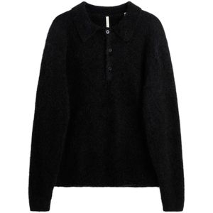 Sunflower, Heren, Truien, Zwart, Maat: S Mohair,