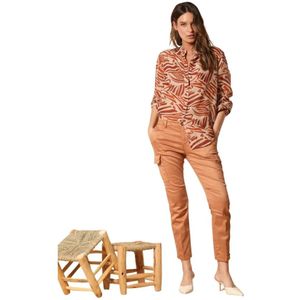 Mason's, Dames, Broeken, Rood, Maat: 3XS Katoen,