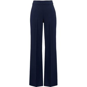 Joseph Ribkoff, Dames, Broeken, Blauw, Maat: 4XL Leer,
