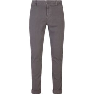 Dondup, Heren, Broeken, Grijs, Maat: W34 Katoen,