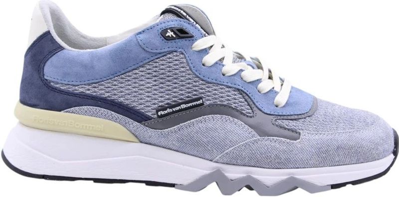 Floris van Bommel, Heren, Schoenen, Blauw, Maat: 42 EU