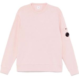 C.p. Company, Heren, Sweatshirts & Hoodies, Roze, Maat: M Katoen,