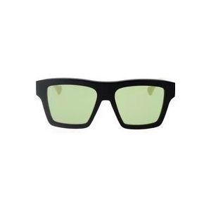 Gucci Minimalistische zonnebril Gg0962S 004 , Black , Heren , Maat: 55 MM