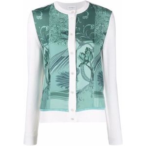 Ferragamo, Dames, Truien, Groen, Maat: XS