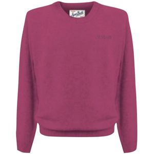 MC2 Saint Barth, Heren, Truien, Roze, Maat: L Wol,