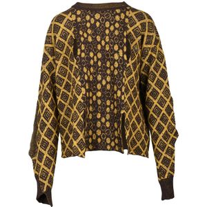 Vivienne Westwood, Dames, Truien, Geel, Maat: S Katoen,