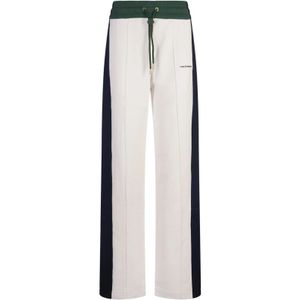 Casablanca Kleur Blok Joggers Wit Blauw Groen , White , Heren , Maat: L