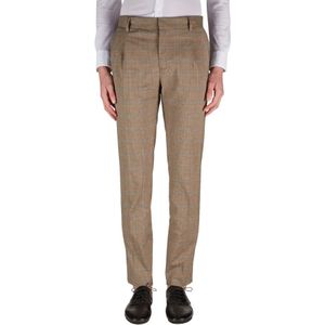Daniele Alessandrini, Heren, Broeken, Beige, Maat: XS Katoen,
