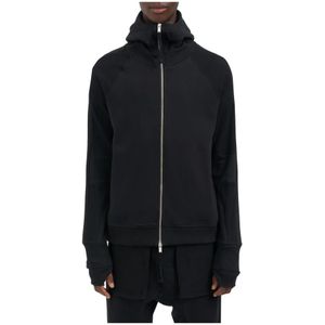 Thom Krom, Heren, Sweatshirts & Hoodies, Zwart, Maat: XL Katoen,