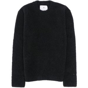 Seven Gauge, Heren, Truien, Zwart, Maat: L Wol,
