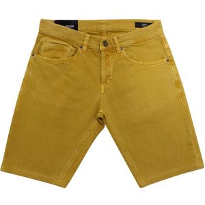 Dondup, Heren, Korte broeken, Geel, Maat: W30 Denim,