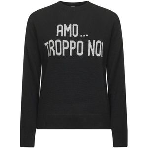 MC2 Saint Barth, Dames, Truien, Zwart, Maat: S