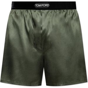 Tom Ford, Heren, Ondergoed, Groen, Maat: S Zijde,