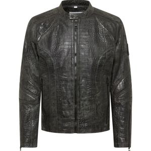 Carlo Colucci, Heren, Jassen, Groen, Maat: M Leer,