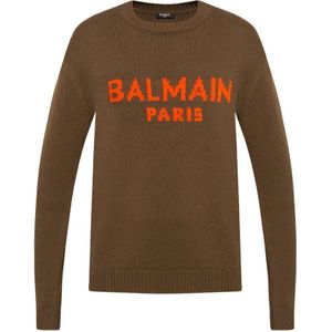 Balmain Truien , Brown , Heren , Maat: XL