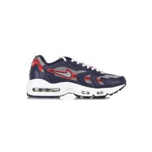 Nike Midnight Navy Low-Top Sneaker met Air Max , Multicolor , Heren , Maat: 40 EU