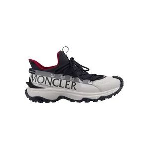 Moncler Zwarte Trailgrip Lite 2 Sneakers voor Heren , Black , Heren , Maat: 40 EU