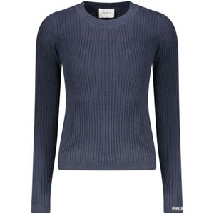 Pepe Jeans - Katoenen Trui - Blauw - Dames