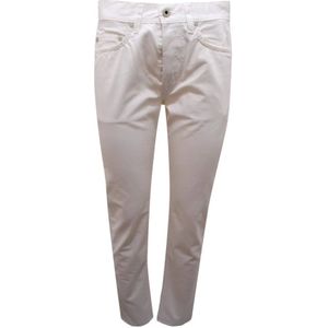 Mauro Grifoni, Heren, Broeken, Wit, Maat: W30