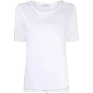 Le Tricot Perugia, Dames, Tops, Wit, Maat: M Viscose,