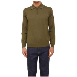 Paolo Pecora, Heren, Truien, Groen, Maat: M Wol,