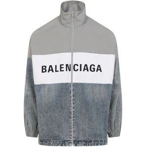 Balenciaga, Heren, Jassen, Veelkleurig, Maat: M Katoen,