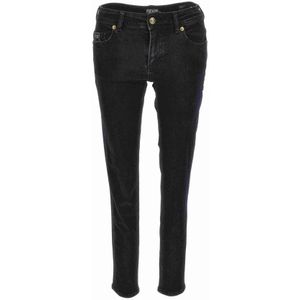 Versace Jeans Couture, Dames, Jeans, Zwart, Maat: W24