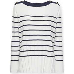 Elena Mirò, Dames, Truien, Wit, Maat: M