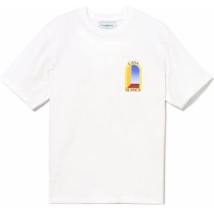 Casablanca T-Hemden , White , Heren , Maat: S