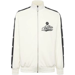 Philipp Plein, Heren, Sweatshirts & Hoodies, Beige, Maat: XL