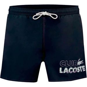 Lacoste, Heren, Badkleding, Blauw, Maat: L Poliester,