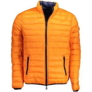 U.s. Polo Assn. - Omkeerbaar Jack - Oranje - Heren - 100% Nylon