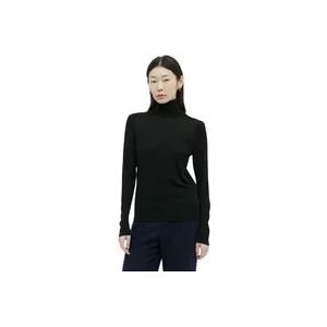 Chloé Wollen Turtleneck Sweater , Black , Dames , Maat: XS