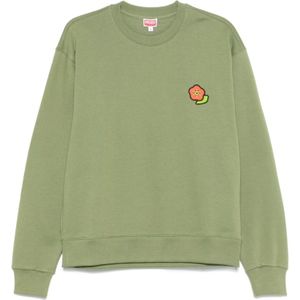 Converse, Heren, Sweatshirts & Hoodies, Groen, Maat: M