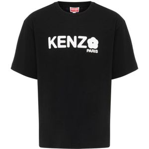 Kenzo, Heren, Tops, Zwart, Maat: M
