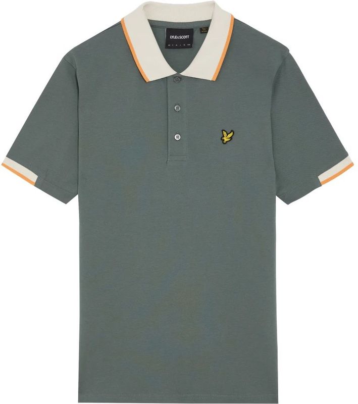 Lyle & Scott - Half Tipped Poloshirt - Groen