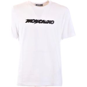 Moschino - T-shirts - Wit - Katoen