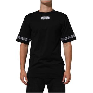 Dolce & Gabbana, Heren, Tops, Zwart, Maat: XS Katoen,