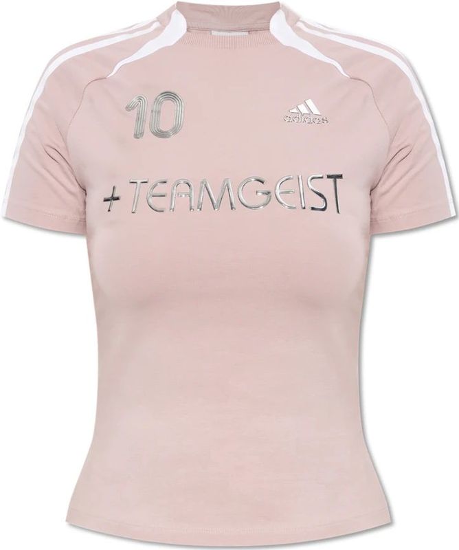 adidas Originals - T-shirt - Roze - Katoen