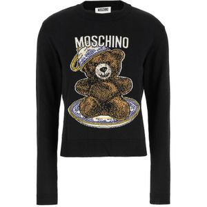 Moschino, Dames, Truien, Veelkleurig, Maat: M