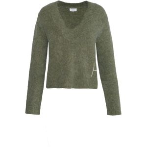 Hést, Dames, Truien, Groen, Maat: XS Nylon,