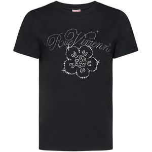 Kenzo, Dames, Tops, Zwart, Maat: XS Katoen,