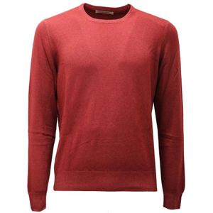 La Fileria, Heren, Truien, Rood, Maat: XL Kasjmier,