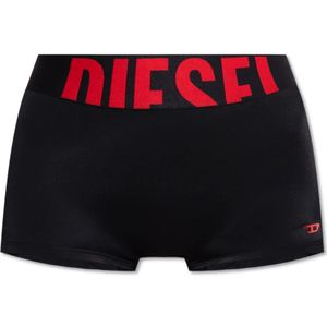 Diesel, Dames, Badkleding, Zwart, Maat: XS Nylon,