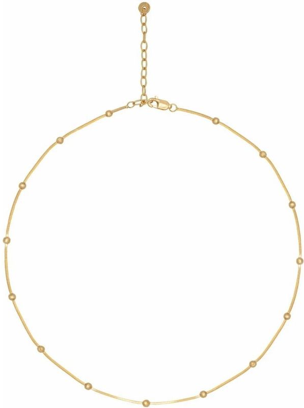 Caï - Layering Game - Ketting - Geel - 38 cm - Verlengbaar met 5 cm