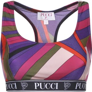 Pucci, Dames, Sport, Veelkleurig, Maat: S Polyamide,