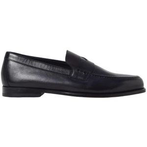 Doucal's, Heren, Schoenen, Blauw, Maat: 42 1/2 EU Leer,