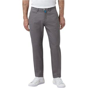 Pierre Cardin, Heren, Broeken, Grijs, Maat: W35 L30 Katoen,