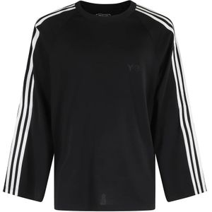 Y-3, Heren, Tops, Zwart, Maat: M Wol,