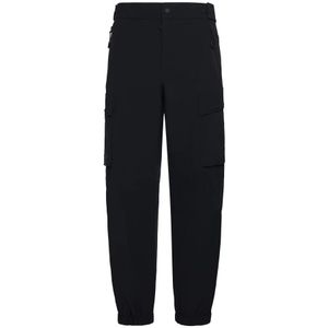 Moncler Zwarte Grenoble Broek , Black , Heren , Maat: L